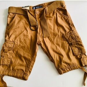 Brown Cargo Shorts for Men